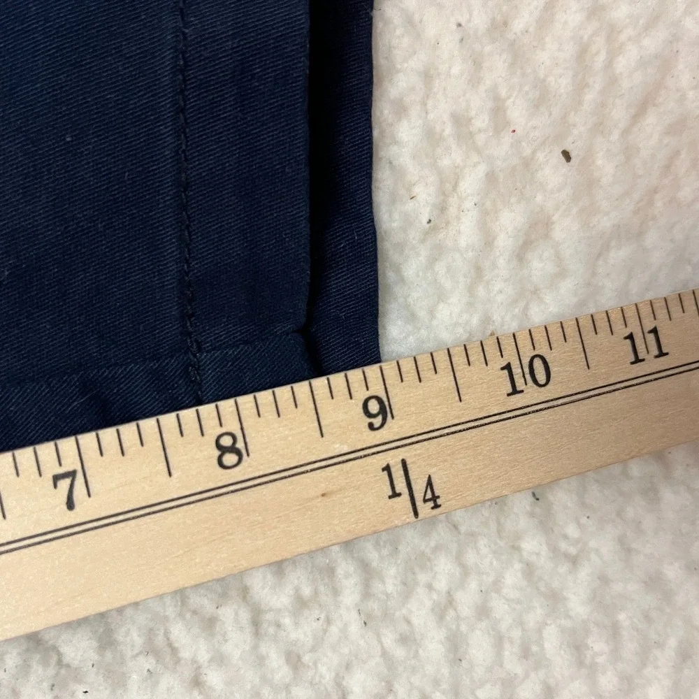 Old‎ Navy Shorts Mens 40 Navy Blue 9 In Rotation Slim Fit Chino Stretch Cotton